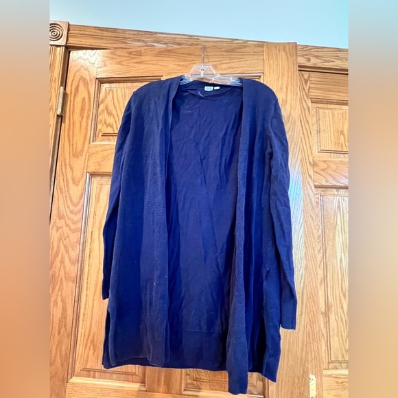 Gap - Navy Blue Open Front Cardigan - Picture 4 of 7